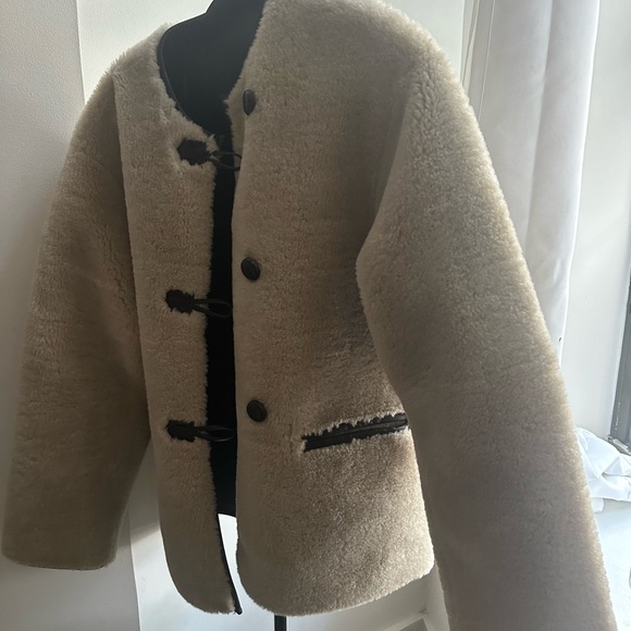 Mango Tan Teddy Jacket - Picture 9 of 11